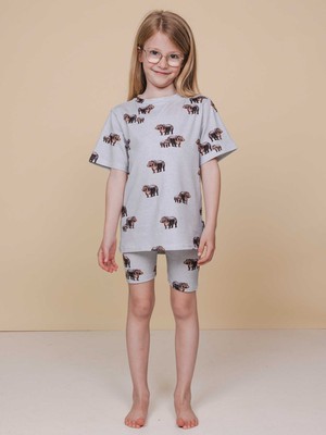 Hippos T-shirt en Bikershorts set Kids from SNURK