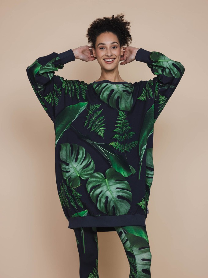 Dark Forest Sweater Dress en Legging set Dames from SNURK