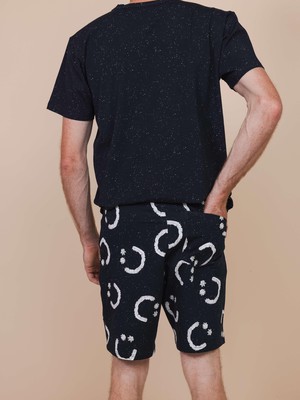 Smiles Black Shorts Heren from SNURK