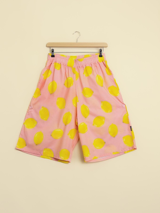 Lemon Wide-Leg Shorts Dames from SNURK