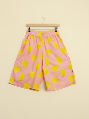 Lemon Wide-Leg Shorts Dames from SNURK