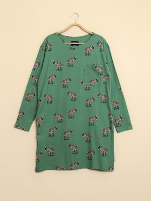 Donkeys Long Sleeve Dress Dames from SNURK
