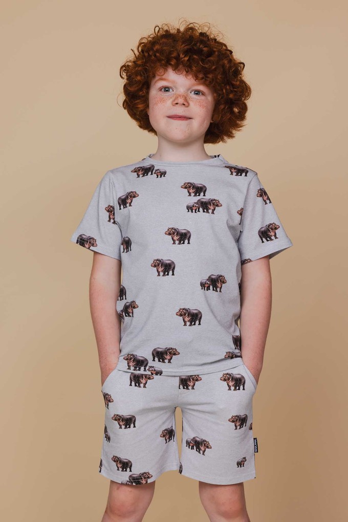 Hippos T-shirt Kids from SNURK