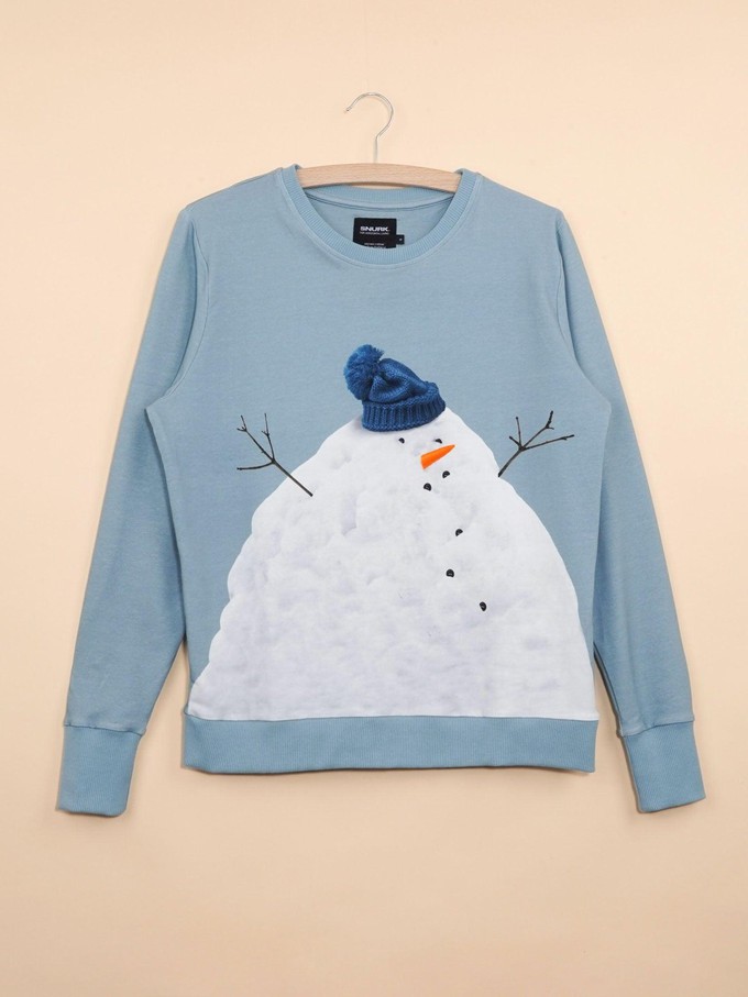 Mr Snowman Sweater Dames from SNURK