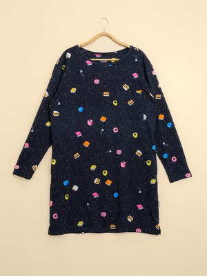 Drop It Long Sleeve Dress Dames from SNURK