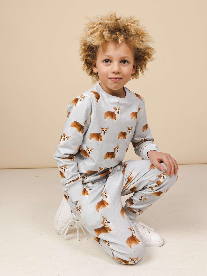 Corgi Time Sweater en Broek set Kids from SNURK