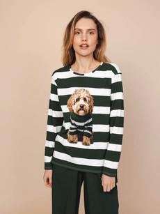 Labradoodle Long Sleeve T-shirt Dames via SNURK