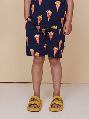 Fries Navy Shorts Kids from SNURK