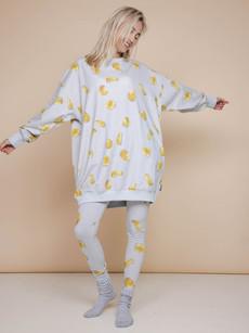 Chips Sweater Dress en Legging set Dames via SNURK