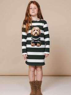 Labradoodle Jurkje lange mouwen Kinderen via SNURK