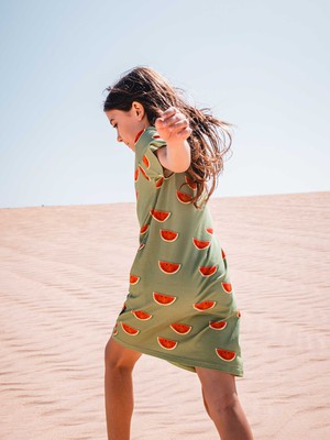 Watermelon T-shirt Dress Kids from SNURK