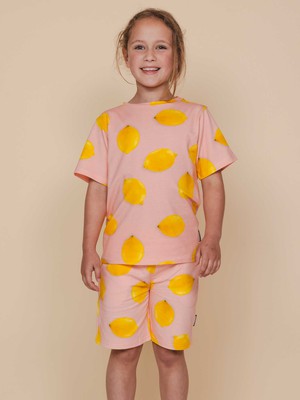 Lemon T-shirt en Shorts set Kids from SNURK