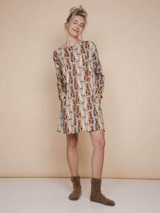 Bowie Long Sleeve Dress Dames via SNURK