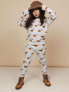 Corgi Time Sweater en Broek set Kids via SNURK