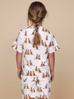 Meerkats T-shirt en Shorts set Kids from SNURK
