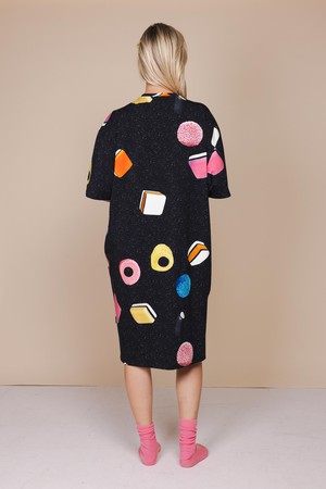 Drop It Relaxed Tee Dress Dames from SNURK