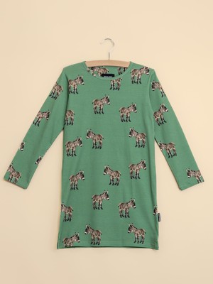 Donkeys Long Sleeve Dress Kids from SNURK