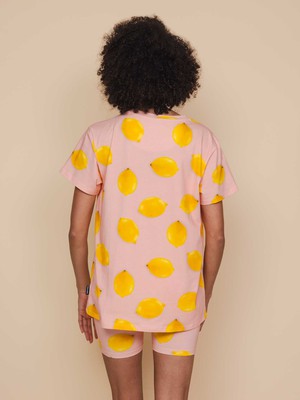 Lemon T-shirt en Bikershorts set Dames from SNURK