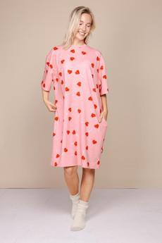 Lollipop Love Relaxed Tee Dress Dames via SNURK
