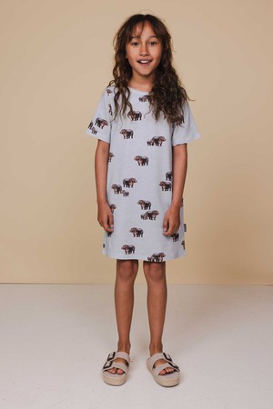 Hippos T-shirt Dress Kids from SNURK