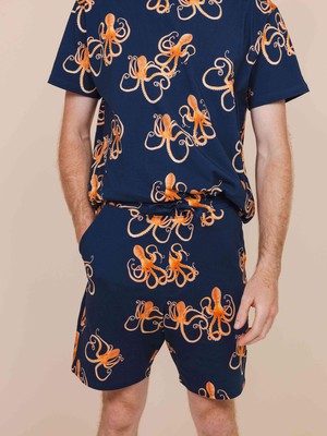Octopus T-shirt en Korte Broek set Heren from SNURK