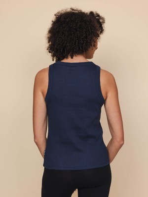Navy Tanktop Dames from SNURK