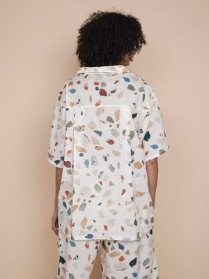 Terrazzo Button Up set Dames from SNURK