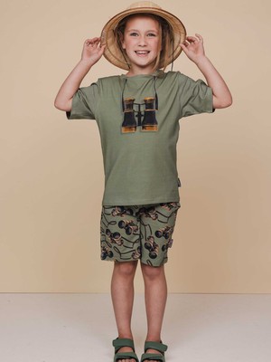 Binoculars T-shirt en Shorts set Kids from SNURK
