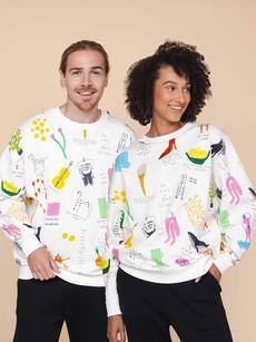 Rogier Roeters Oversized Sweater Unisex via SNURK