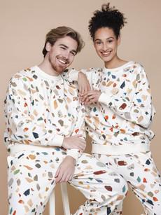 Terrazzo Sweater Unisex via SNURK