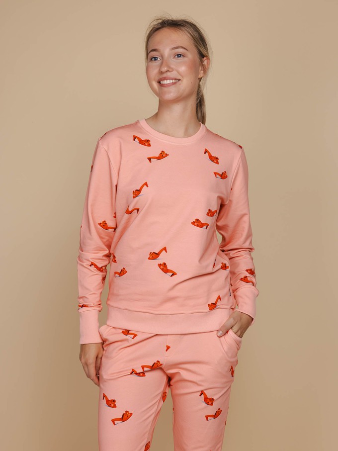 Rode Schoentjes Sweater en Broek set Dames from SNURK