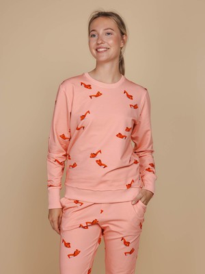 Rode Schoentjes Sweater en Broek set Dames from SNURK