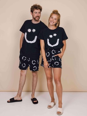 Smiles Black Shorts Heren from SNURK