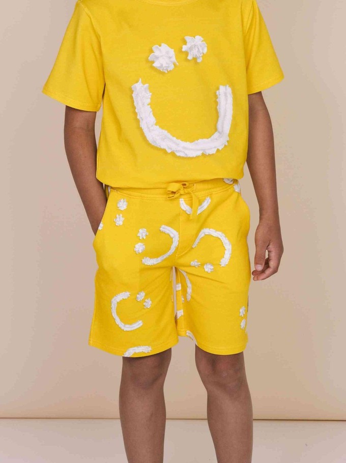 Smiles Yellow Korte Broek Kinderen from SNURK