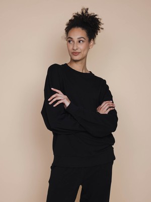 Slow Black Sweater Unisex from SNURK