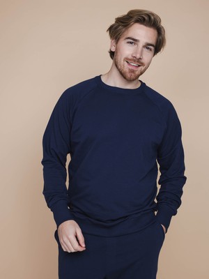 Slow Navy Sweater en Broek set Heren from SNURK