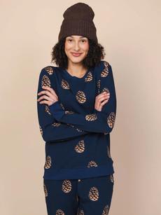 Pinecones Sweater Dames via SNURK