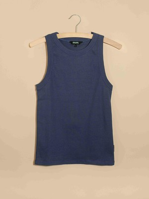 Navy Tanktop Dames from SNURK