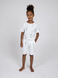Mermaid T-shirt en Korte broek set Kinderen via SNURK
