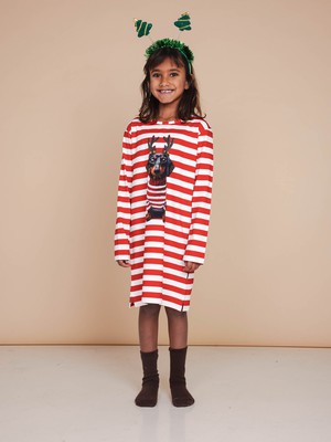 Pierre Xmas Long Sleeve Dress Kids from SNURK Pierre Xmas Long Sleeve Dress Kids from SNURK