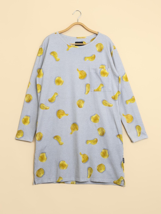 Chips Long Sleeve Dress Dames from SNURK