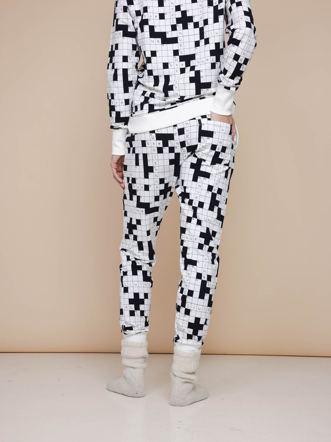 Crossword Sweater en Broek set Dames from SNURK