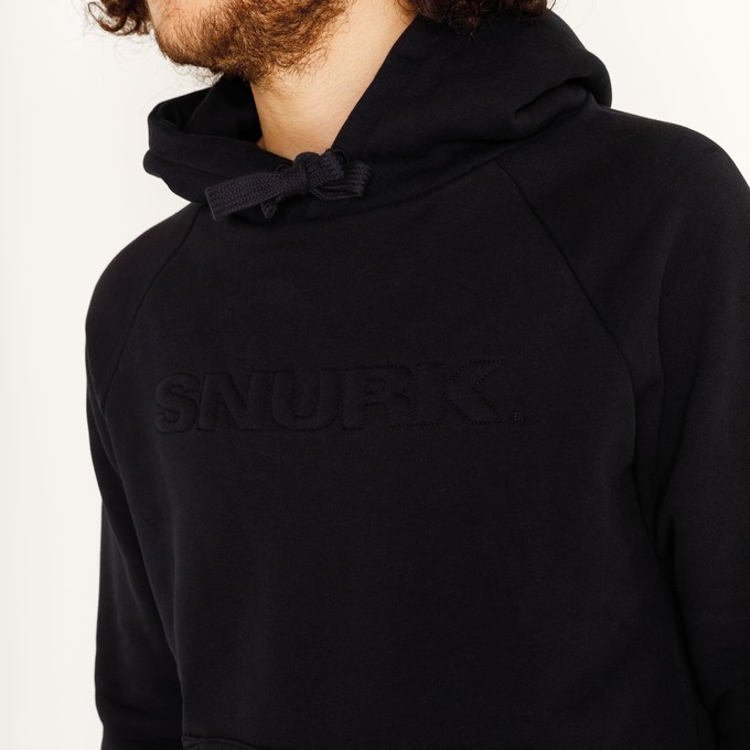Black Hoodie Heren from SNURK