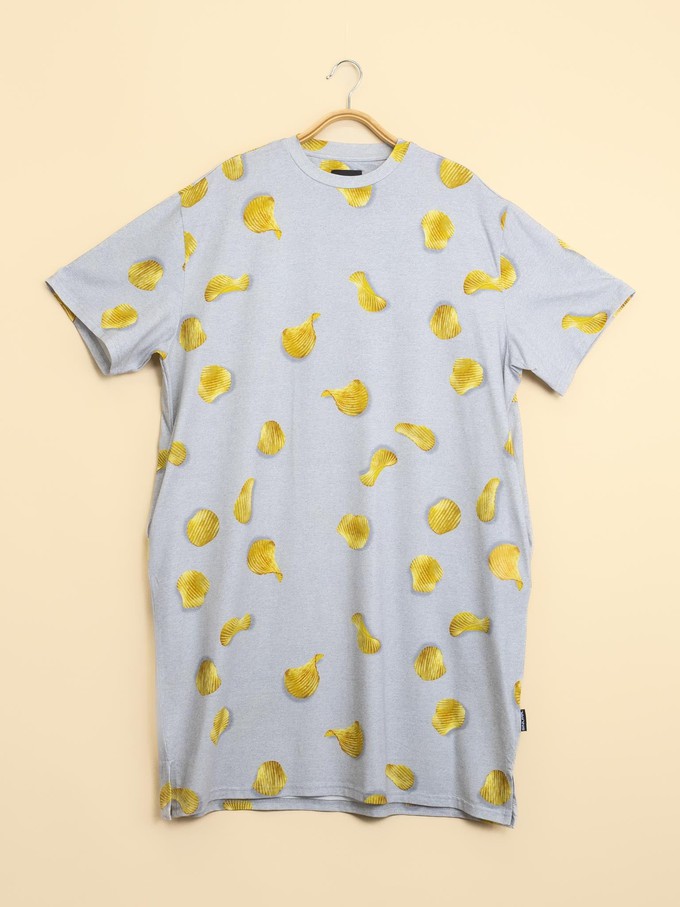 Chips Relaxed Tee Dress Dames from SNURK