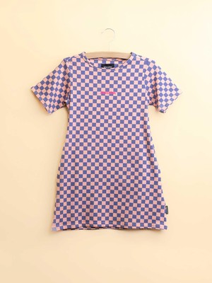 Check T-shirt Dress Kids from SNURK