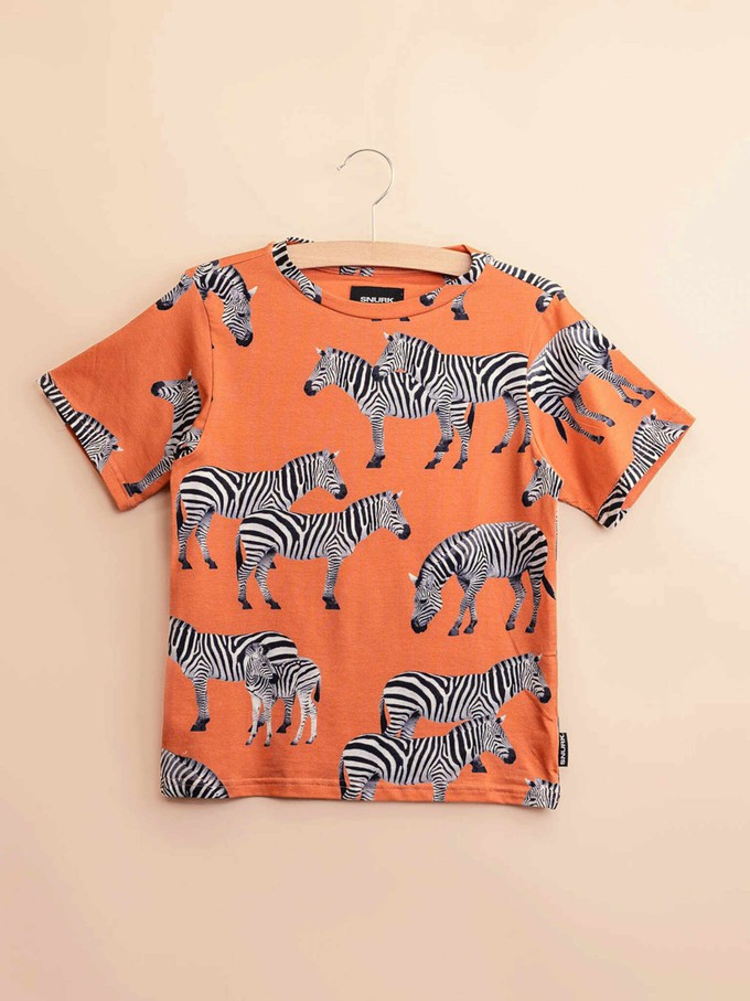 Zebras T-shirt en Shorts set Kids from SNURK