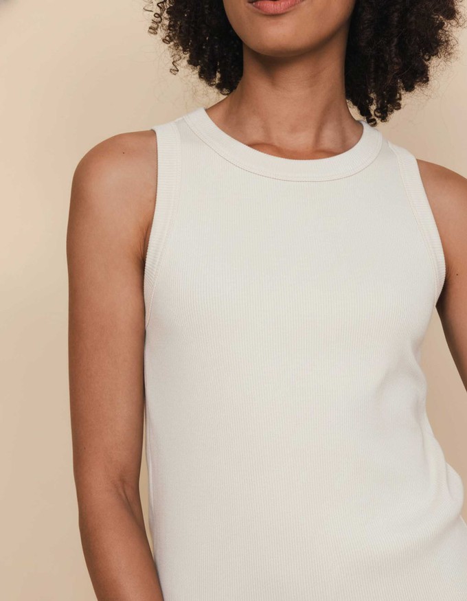 Ecru Tanktop Dames from SNURK