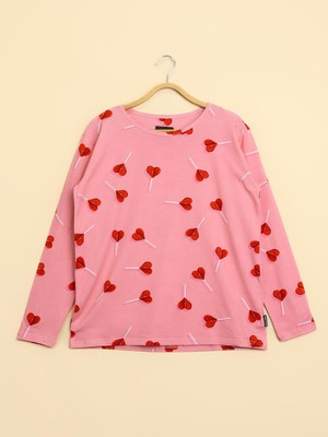 Lollipop Love Long Sleeve T-shirt Dames from SNURK