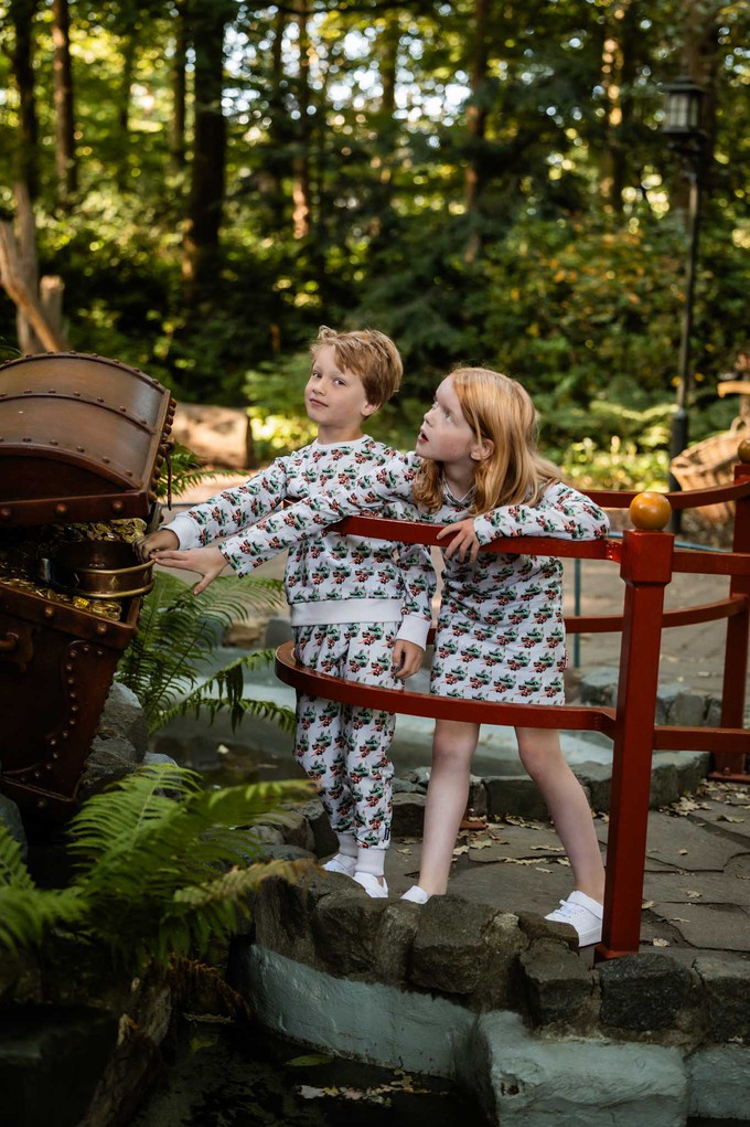 Draak Long Sleeve Dress Kids from SNURK