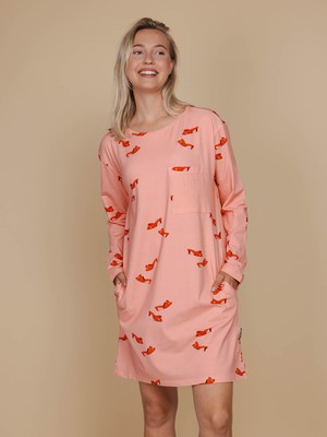 Rode Schoentjes Long Sleeve Dress Dames from SNURK